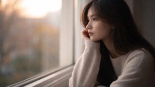 彼に理解されないと悩む女性