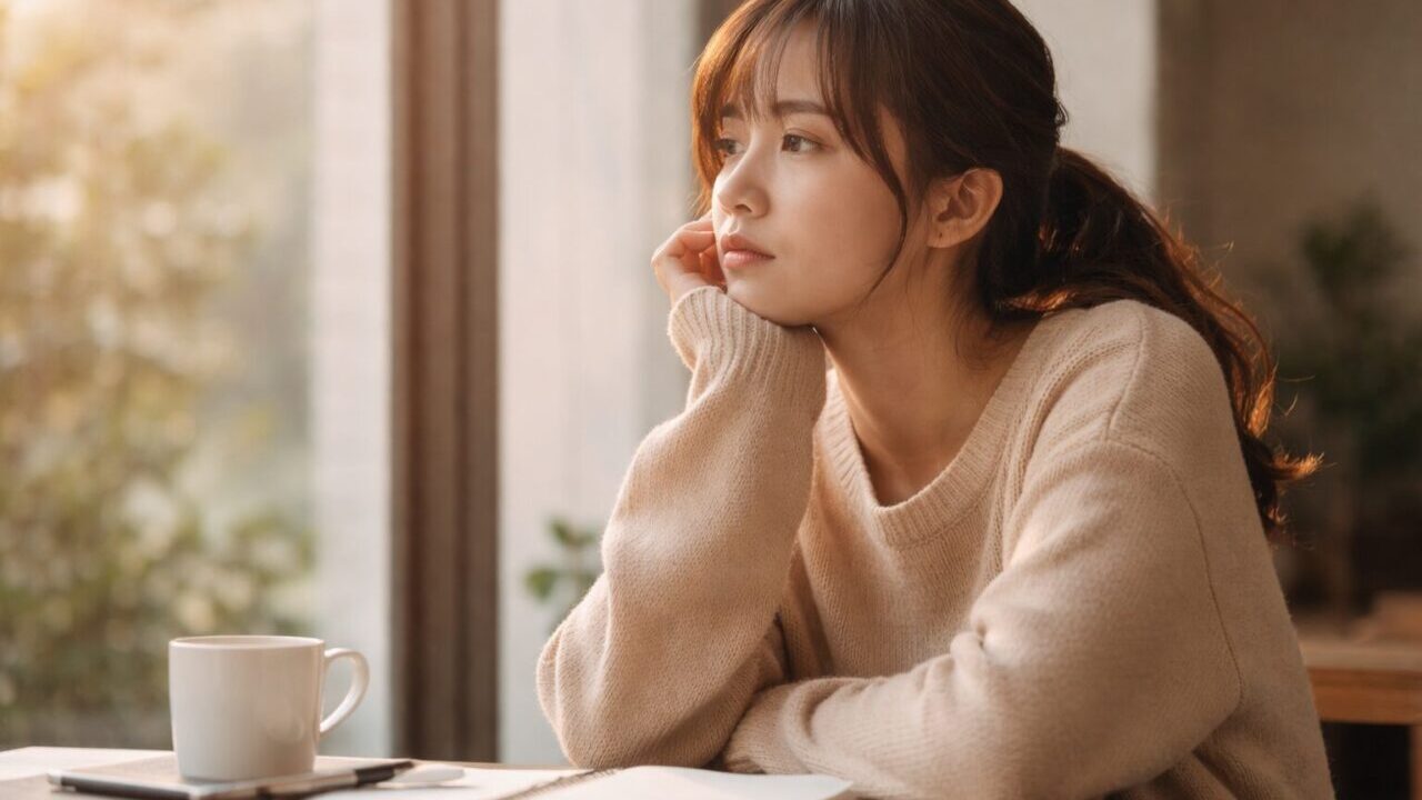 頑張っているのに満たされないと思う女性