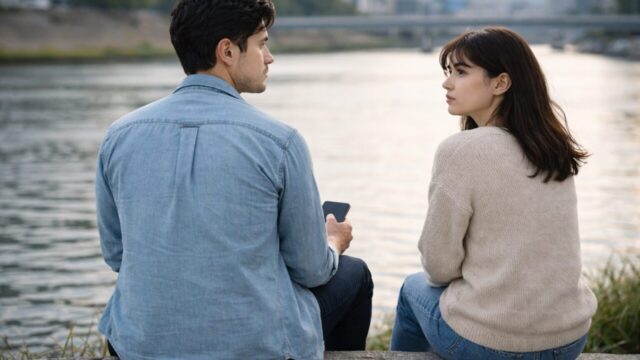 質問しても答えない男性と答えてほしい女性