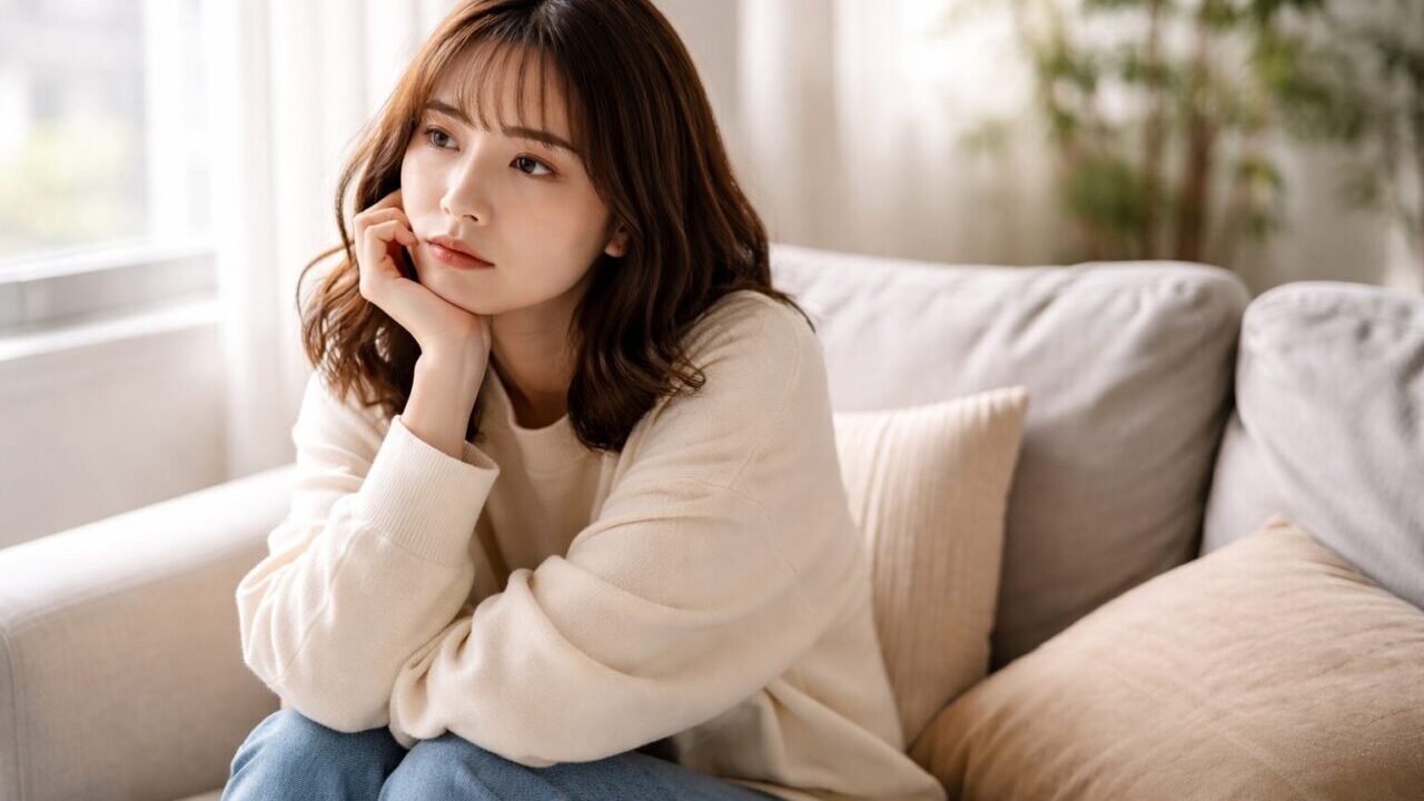 好きな人にイライラする女性