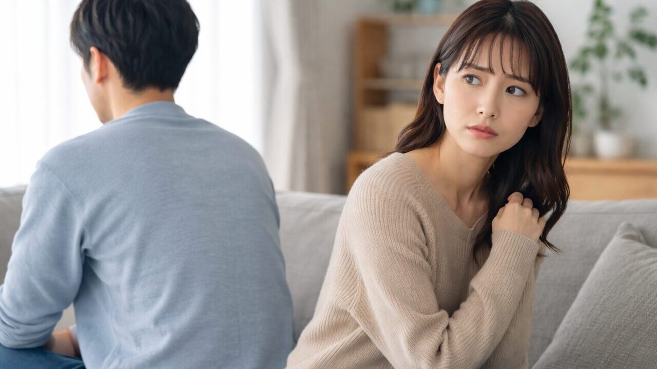 話しかけても反応が薄い彼に戸惑う女性