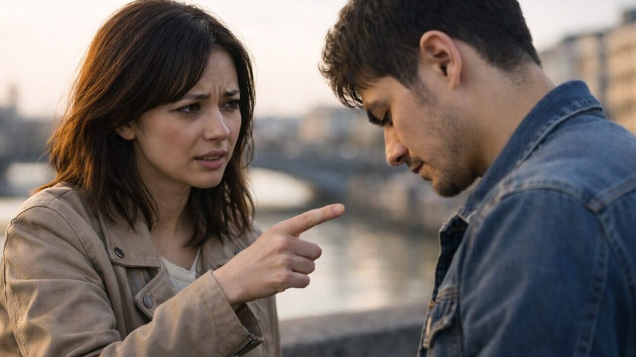 彼に強く迫ってしまう女性