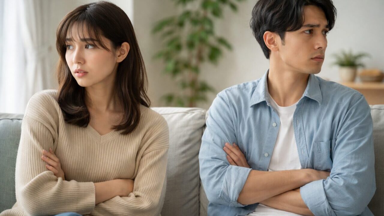 ケンカが続く男女