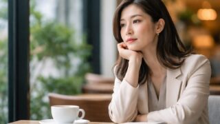 パートナーの前で立ち位置を失ってしまう女性