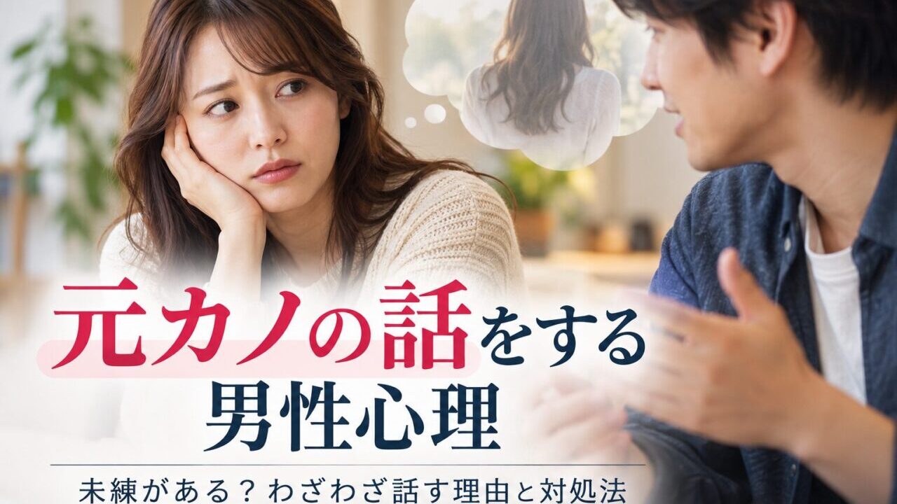 元カノの話をする男性心理