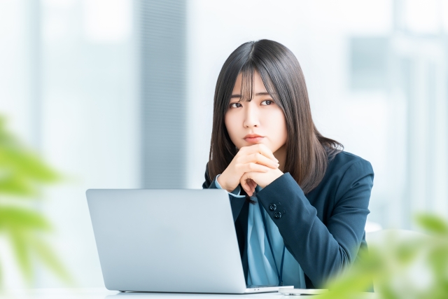 自信を失った女性