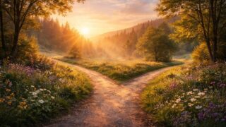 立ち位置を示すシンボル写真