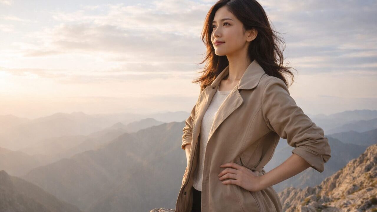 自分をもっている女性