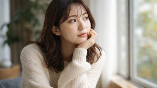 幸せになりたい気持ちはあるのに、恋愛になると引いてしまう女性