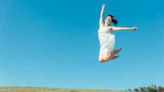 幸せを掴んだ女性